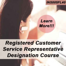 40hr 4-40 RCSR - Registered Customer Representative Designation Online Course (INS005FL40b) HTIS