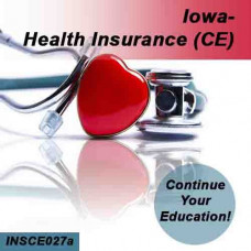Iowa: 8hr CE - Health Insurance