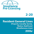 200 hr - General Lines (Property and Casualty) 2-20 Prelicensing Course