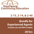 20 hr 2026 CE Bundle for Experienced 2-15 2-14 or 2-40 Health and or Life Agents