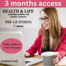 60hr 2-15 Health and Life Insurance Prelicensing course